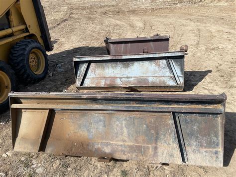 mustang skid steer single pin bucket for sale|used skid steer for sale.